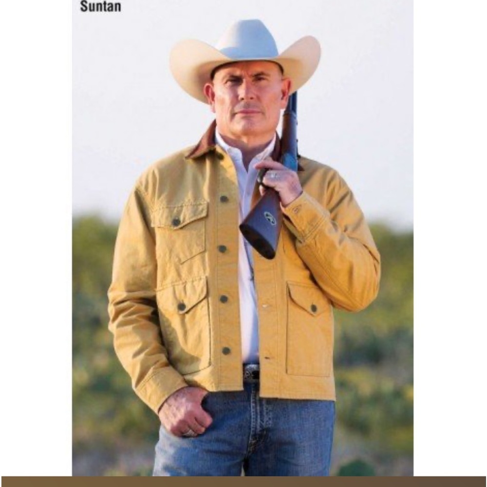 XL Texas Ranger Brush Jacket.Commemorative Ranger Brush Jacket.
